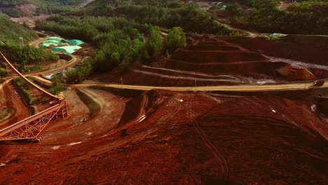 Vastos-Sitios-De-Minería-De-Metales-De-Sumitomo-En-Taganito-Claver-Aéreo