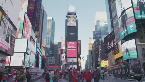 Time-Square-Amplia-Cámara-Lenta-De-La-Plaza.