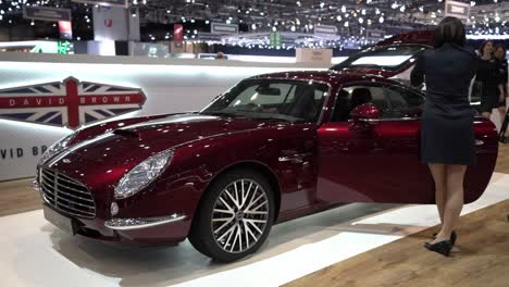 Genf,-Schweiz-Zeitlupenschwenk,-David-Brown-Speedback-GT,-Autosalon-Genfer-Autosalon-Schweiz