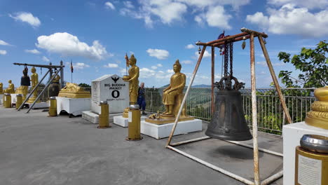 Statues-at-the-Big-Buddha-in-Phuket,-Thailand