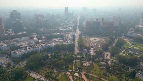 Vista-Aérea-De-Nueva-Delhi-Connaught-Place