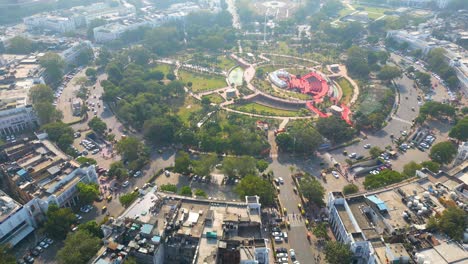 Vista-Aérea-De-Nueva-Delhi-Connaught-Place