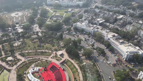 Vista-Aérea-De-Nueva-Delhi-Connaught-Place