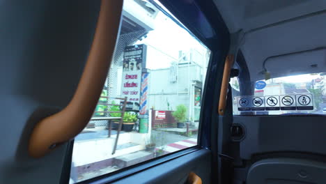 Interior-of-Limousine-travelling-along-the-streets-of-Phuket,-Thailand