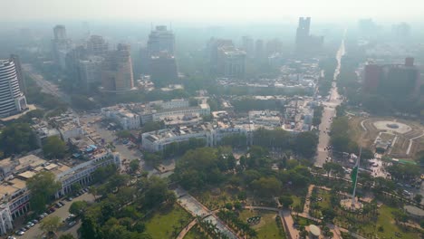 Vista-Aérea-De-Nueva-Delhi-Connaught-Place