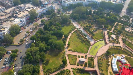 Vista-Aérea-De-Nueva-Delhi-Connaught-Place