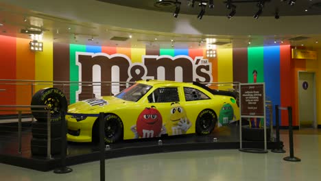 M-And-M’s-NASCAR-CAR,-NUMBER-18