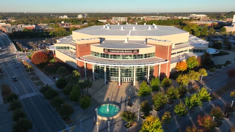 Koloniale-Lebensarena:-Mehrzweckarena-In-Columbia,-South-Carolina