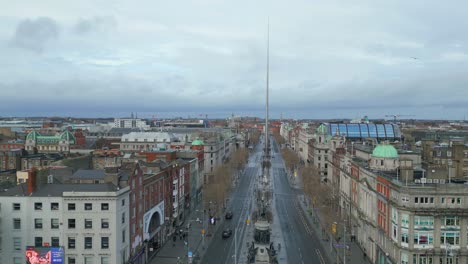 Hermosa-Antena-Muestra-El-Tranquilo-Paisaje-De-La-Ciudad-De-Dublín.