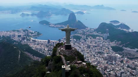 Christus-Der-Erlöser-In-Rio-De-Janeiro,-Brasilien