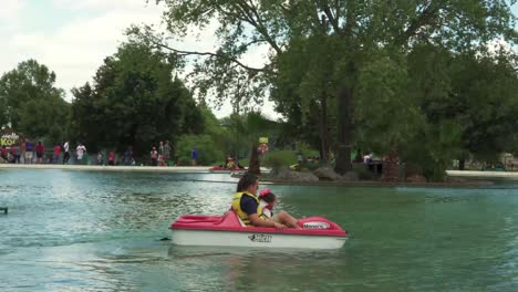 artificial-lake-with-pedal-boats