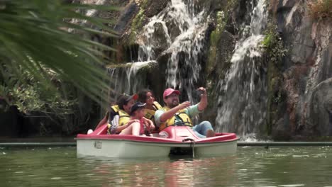 artificial-lake-with-pedal-boats