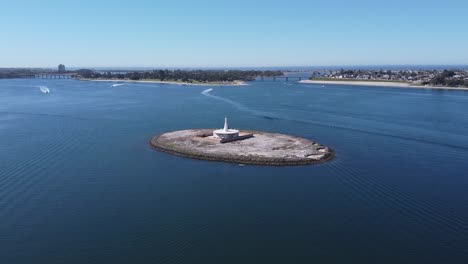 Vortac-Station-Auf-Bowling-Pin-Island-Vor-Der-Küste-Von-Mission-Bay-San-Diego