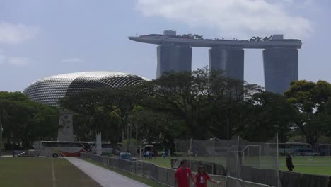 Soccer-Pitches-With-View-Of-Marina-Bay-Sands-And-Esplanade-In-Background