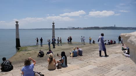 Lapso-De-Tiempo-De-Las-Columnas-De-Lisboa-Cais-Das