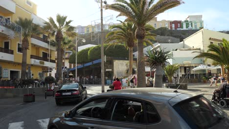 La-Plaza-En-El-Centro-Del-Pueblo-De-Candelaria