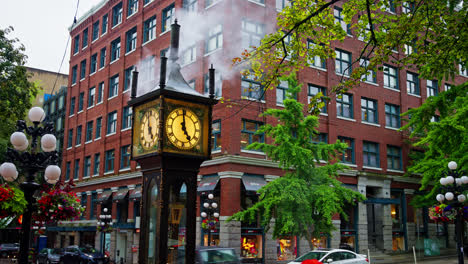 Gastown-Dampfuhr-In-Der-Historischen-Innenstadt-Von-Vancouver,-Kanada