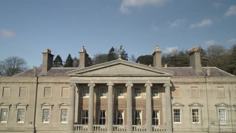 Central-and-symmetrical-revealing-aerial-of-the-glynllifon-estate