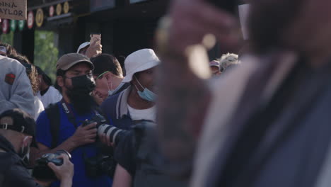 Angry-Protester-shouts-at-cops-in-NYC-during-Black-Lives-Matter-protest-in-NYC