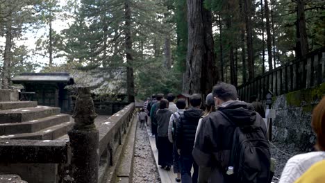 Staircase-To-Okusha-Hoto-In-Nikko-To-See-Building-Enshrining-The-Remains-Of-Tokugawa-Leyasu