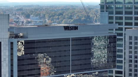 Rascacielos-De-La-Marca-Westin-Hotel-En-La-Ciudad-De-Estados-Unidos