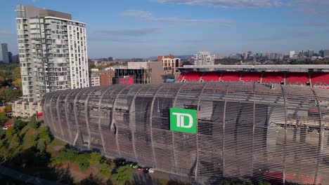 Stadion-Der-Canadian-Football-League,-TD-Place-Und-Das-Rideau-Gebäude