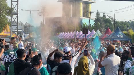 People-Running-Together-at-Starting-Point-of-Splash-Color-Run-Event