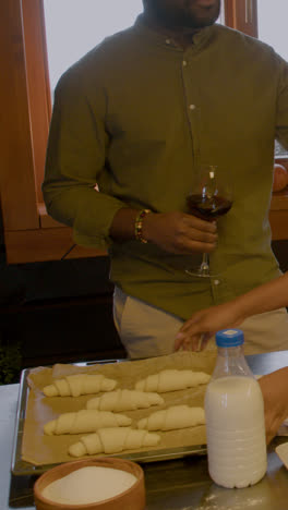 African-american-couple-in-the-kitchen