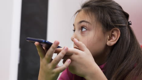 Young-girl-using-smartphone