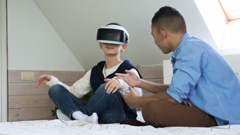 Boy-playing-with-VR-glasses