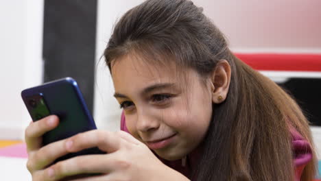 Young-girl-using-smartphone