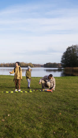 Family-at-the-countryside