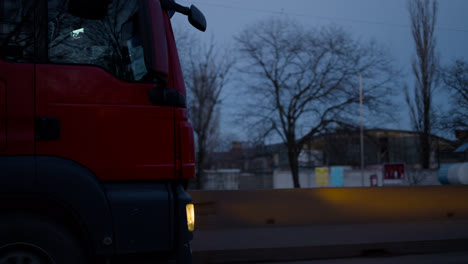 Truck-driving-on-the-road