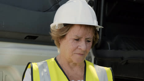 Caucasian-woman-with-hardhat