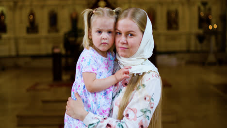Mother-and-daugher-in-the-church