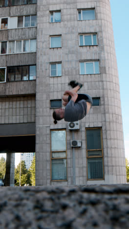 Mann-Macht-Parkour