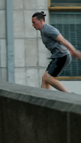 Friends-training-parkour