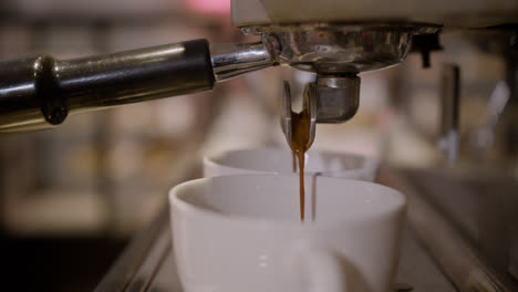 Coffee-machine-pouring-coffee