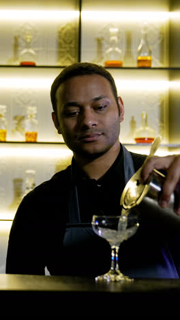 Bartender-serving-a-cocktail