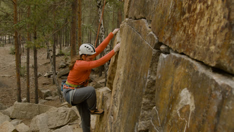 Climber-on-a-wall-rock