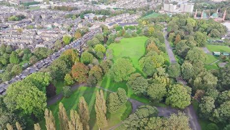 An-aerial-look-at-magnificent-trees-in-Bradford-Centre