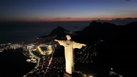 Christus-Der-Erlöser-In-Rio-De-Janeiro,-Brasilien