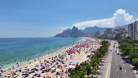 Strand-Von-Ipanema-In-Rio-De-Janeiro-Brasilien