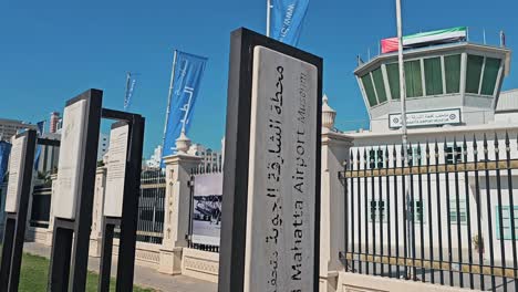 Am-24.-Januar-2024-Erlebten-Die-Vereinigten-Arabischen-Emirate-Die-Gründung-Des-Mahatta-Fort,-Eines-Joint-Ventures-Zwischen-Der-Britischen-Regierung,-Imperial-Airways-Und-Dem-Herrscher-Von-Schardscha-Im-Juni-1932