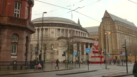 Manchester-Central-Library-And-Manchester-Town-Hall-Extension-In-Manchester,-England,-UK