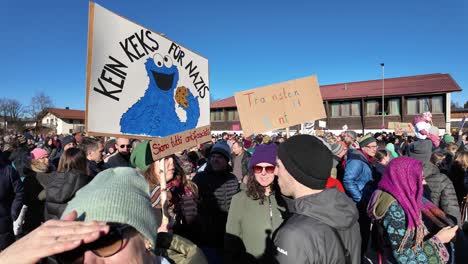 Menschen-Protestieren-In-Deutschland-Friedlich-Gegen-Die-Extreme-Rechte