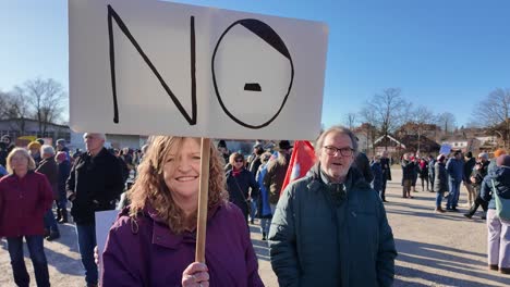 Personas-Protestando-Pacíficamente-En-Alemania-Contra-La-Extrema-Derecha.