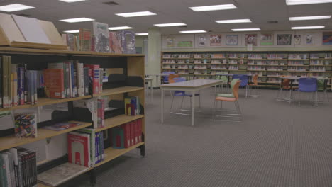 El-Interior-De-Una-Biblioteca-De-Escuela-Secundaria-Moderna-Que-Muestra-Literatura-Lgbtq.