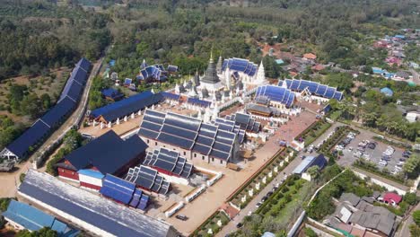 Aerial-View-Of-Wat-Ban-Den-Or-Wat-Banden-Complex-Temple