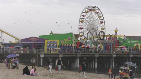 Santa-Monica-Pier-Mit-Riesenrad-–-Aufnahme